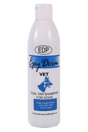 Epy Derm Vet Coal Tar Dogs Shampoo 250ml