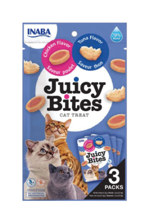 Juicy Bites Tuna & Chick 3 x 11g