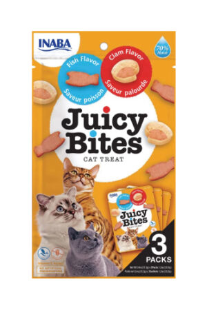 Juicy Bites Fish & Clam 3 x 11g