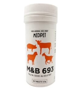 Medpet M&B 693 0.5g 50 Tablets