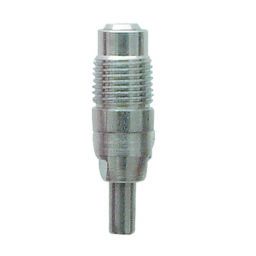 360 Degree Side Action Double Valve Stainless Steel Nipple