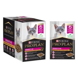 Pro Plan Adult Sensitive Wet Food 12 x 85g (Chicken In Gravy)