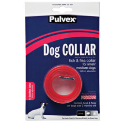 Pulvex Tick & Flea Collr Dog Small/Medium 50cm