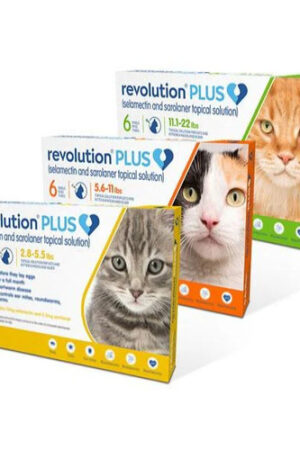 Revolution Plus For Cats x 3 Tubes