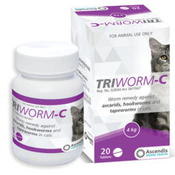 Triworm C Value Pack 3 x 20 Tablets